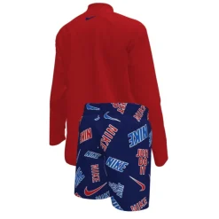 Swimsuits>Nike Swim Rashguard Set 4-7y Rouge