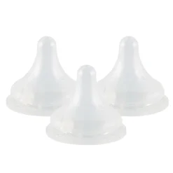 Outlet Nipple (3) 6m+ L Bottles & Nipples|Breastfeeding