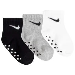 Outlet No Slip Socks (3) 12-24m BOY Socks|Underwear & Socks