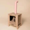 Sale Nordik Fireplace - Naturel/Pink Kid'S Tables & Chairs