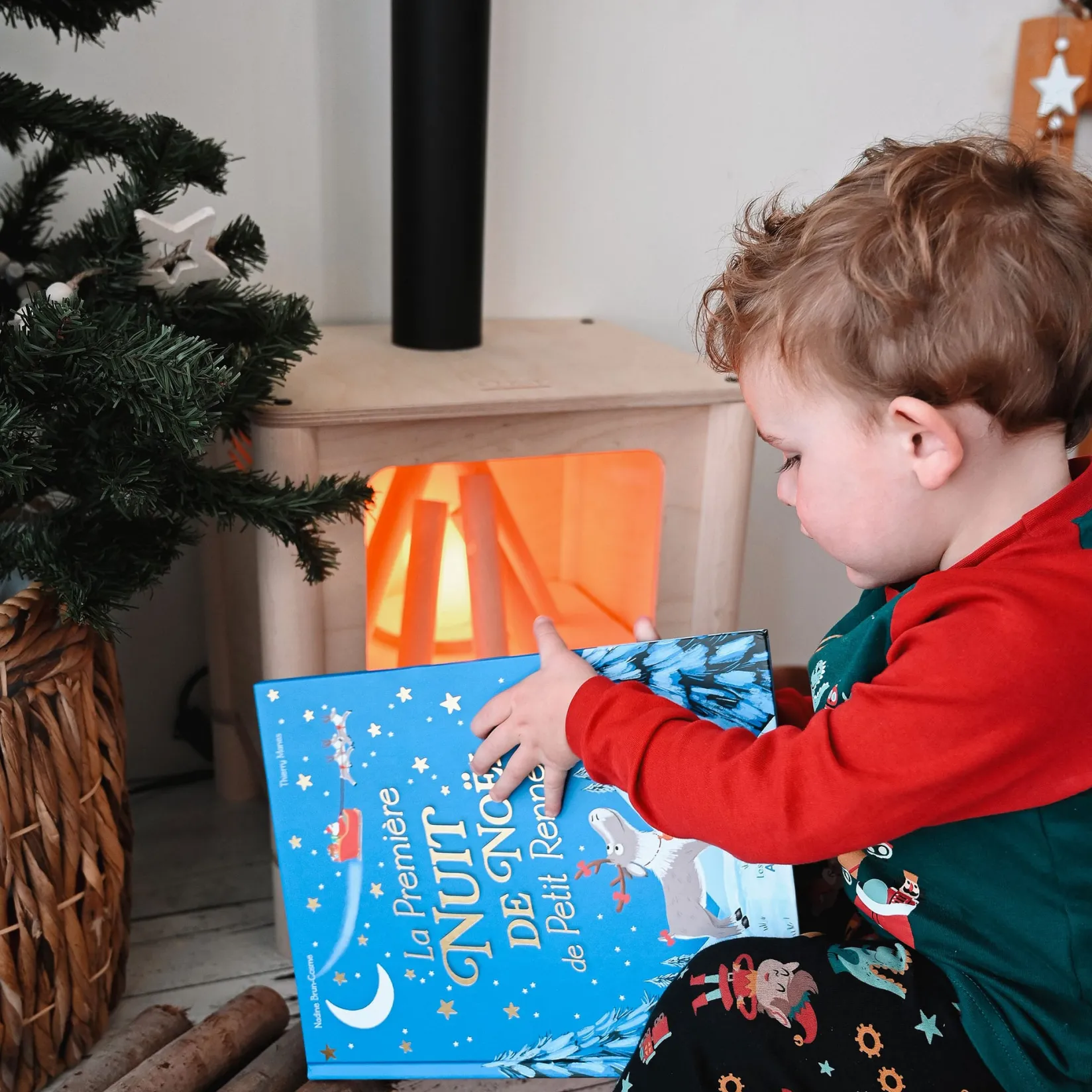 Kid'S Tables & Chairs>Oramood Nordik Fireplace - Naturel/Black