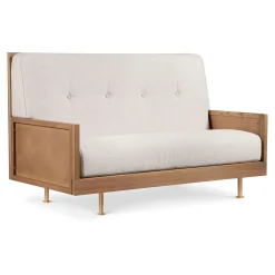 Novella Crib with Toddler Bed Conversion Kit - Stained Ash / Ivory Cribs & Mattresses|Cribs & Mattresses