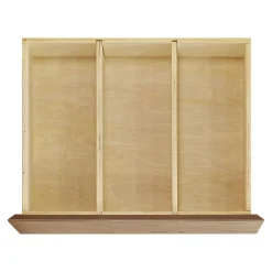 Best Novella 6-Drawer Dresser - Stained Ash / Ivory Finish Storage Furniture