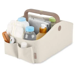 Storage>Skip Hop Nursery Style Light-Up Diaper Caddy - Oat