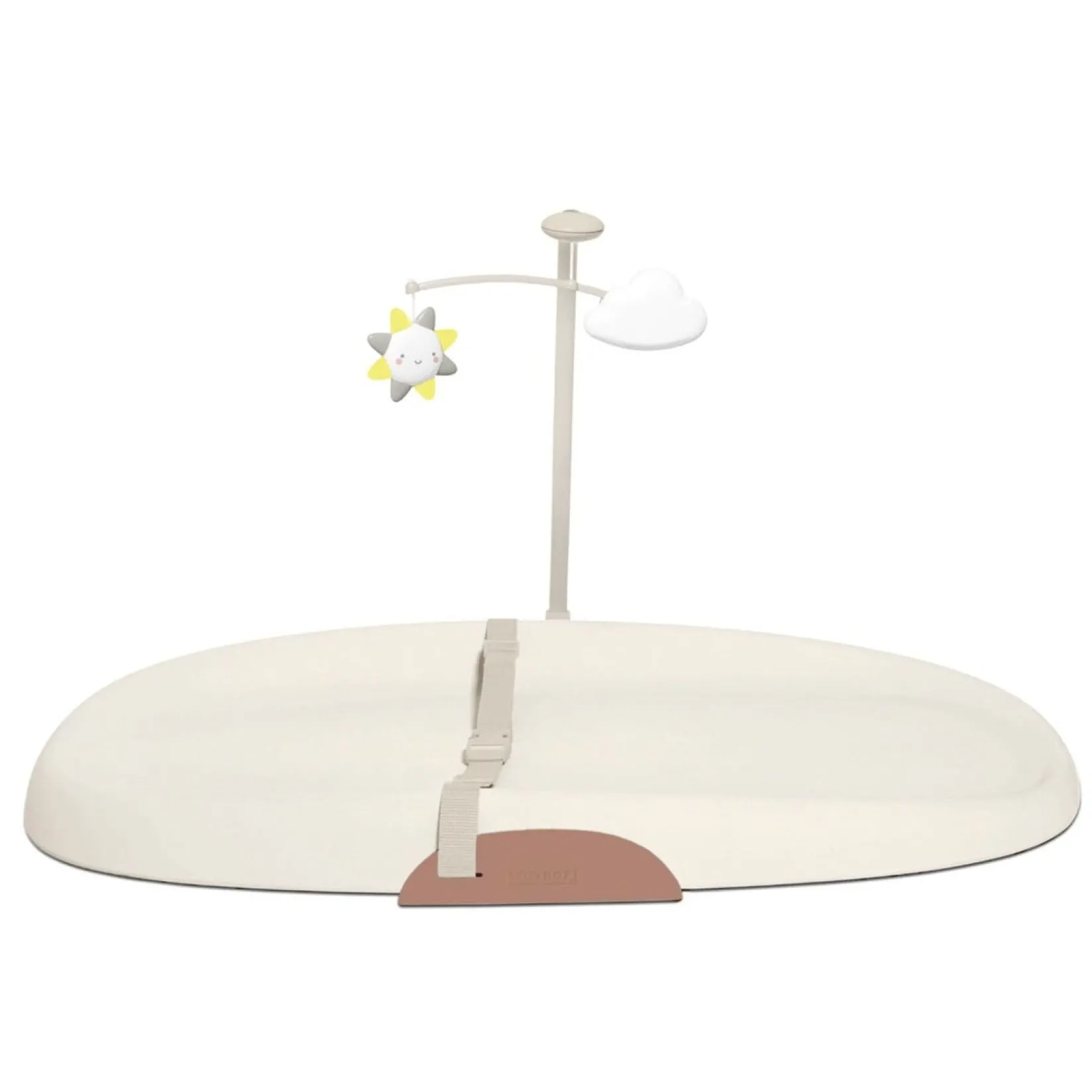 New Nursery Style Wipe-Clean Changing Pad - Oat Changing Tables|Mattresses