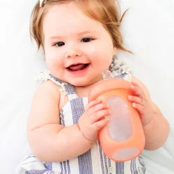 Hot Nursh Silicone Bottle 8oz (3) - Metallic Colors Bottles & Nipples|Breastfeeding