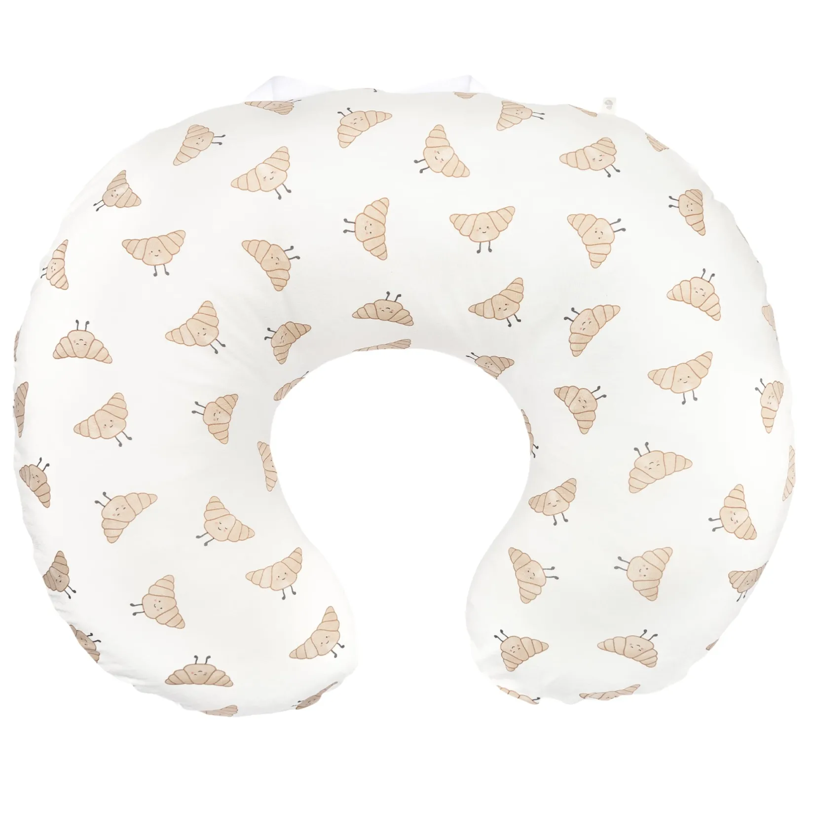 Cushions & Pillows|Breastfeeding>Perlimpinpin Nursing Pillow Bamboo - Croissants