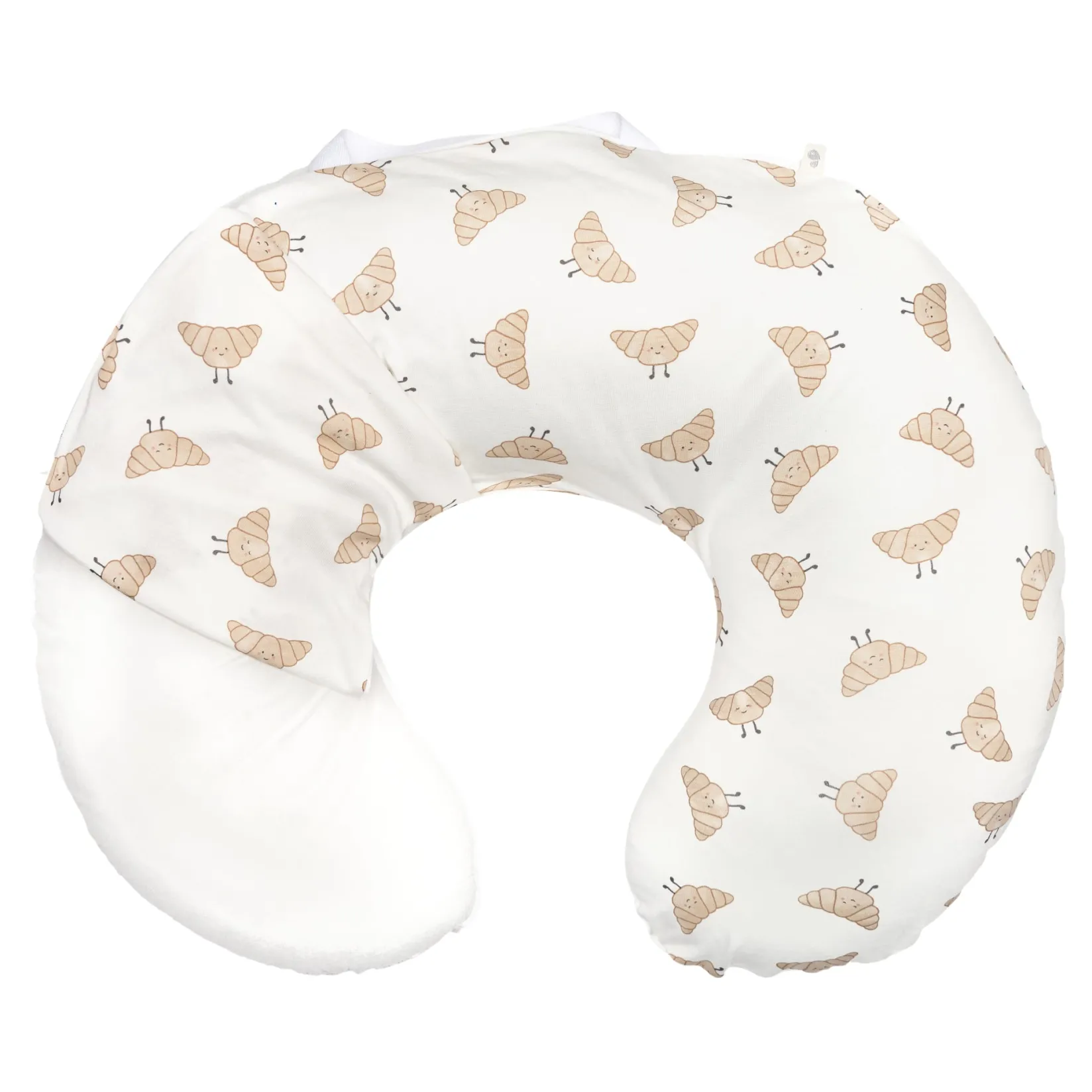 Cushions & Pillows|Breastfeeding>Perlimpinpin Nursing Pillow Bamboo - Croissants