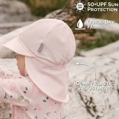 Clearance Nylon Uv Sun Soft Cap 0-24m Hats And Caps