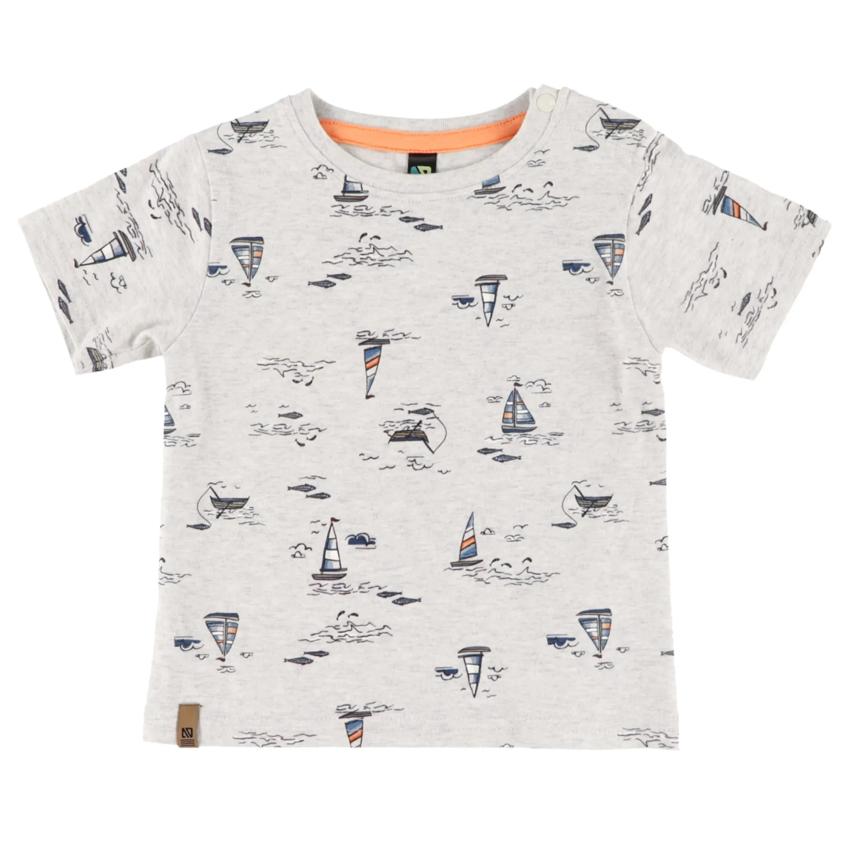 Outfit Sets>Nano Ocean Cargo Short Set 6-24m Ivory