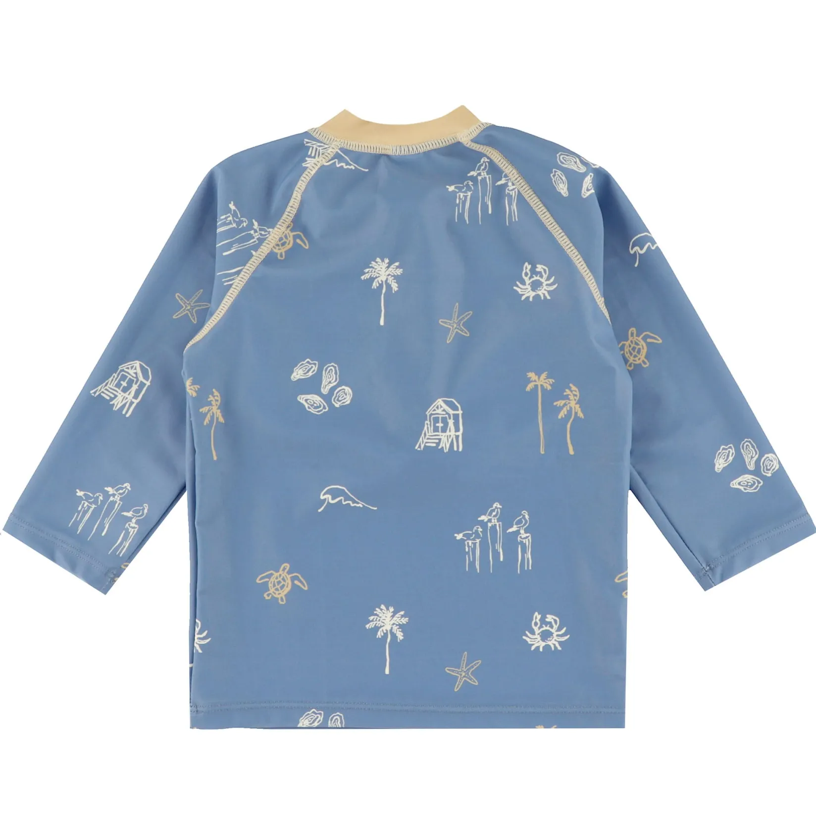 Swimsuits>Calikids Ocean Uv Rashguard 0-24m Blue