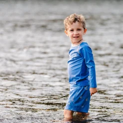 Ocean Uv Swim Short 2-9 Kids/BOY Swimsuits