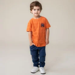 Hot Off Road Striped T-shirt 2-12 Kids/BOY Tops