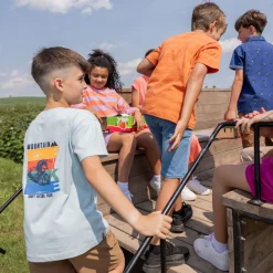 Hot Off Road Striped T-shirt 2-12 Kids/BOY Tops