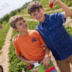Hot Off Road Striped T-shirt 2-12 Kids/BOY Tops