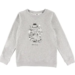 Casual Clothing & Sports Clothing|Tops>Clement Heritage Old Quebec Crewneck - Adult Grey