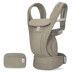Outdoors & Travel|Baby Carriers>Ergobaby Omni Deluxe Carrier Mesh - Soft Olive