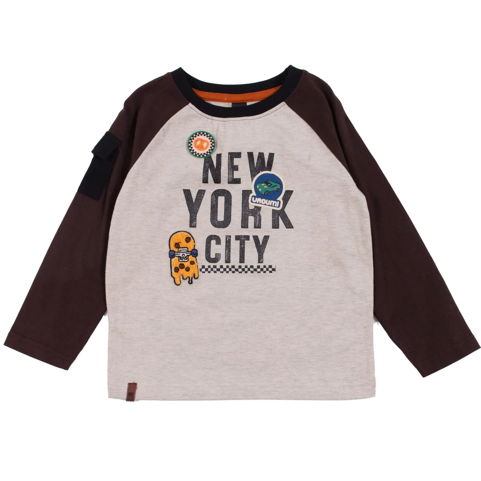 Tops>Nano One Way Raglan T-shirt 2-12 Beige