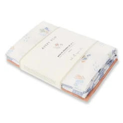 Blankets|Blankets>Avery Row Organic Baby Muslin Blanket Set of 3 - Coastline