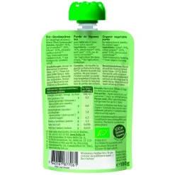 Baby Food & Snacks>Holle Organic Pouch - Veggie Bunny - Carrot & Sweet Potato with Peas (from 6 months)