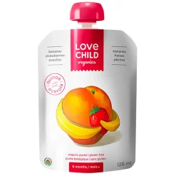 Online Organic Puree - Superblends - Bananas, Strawberries and Peaches (From 6 months ) Baby Food & Snacks