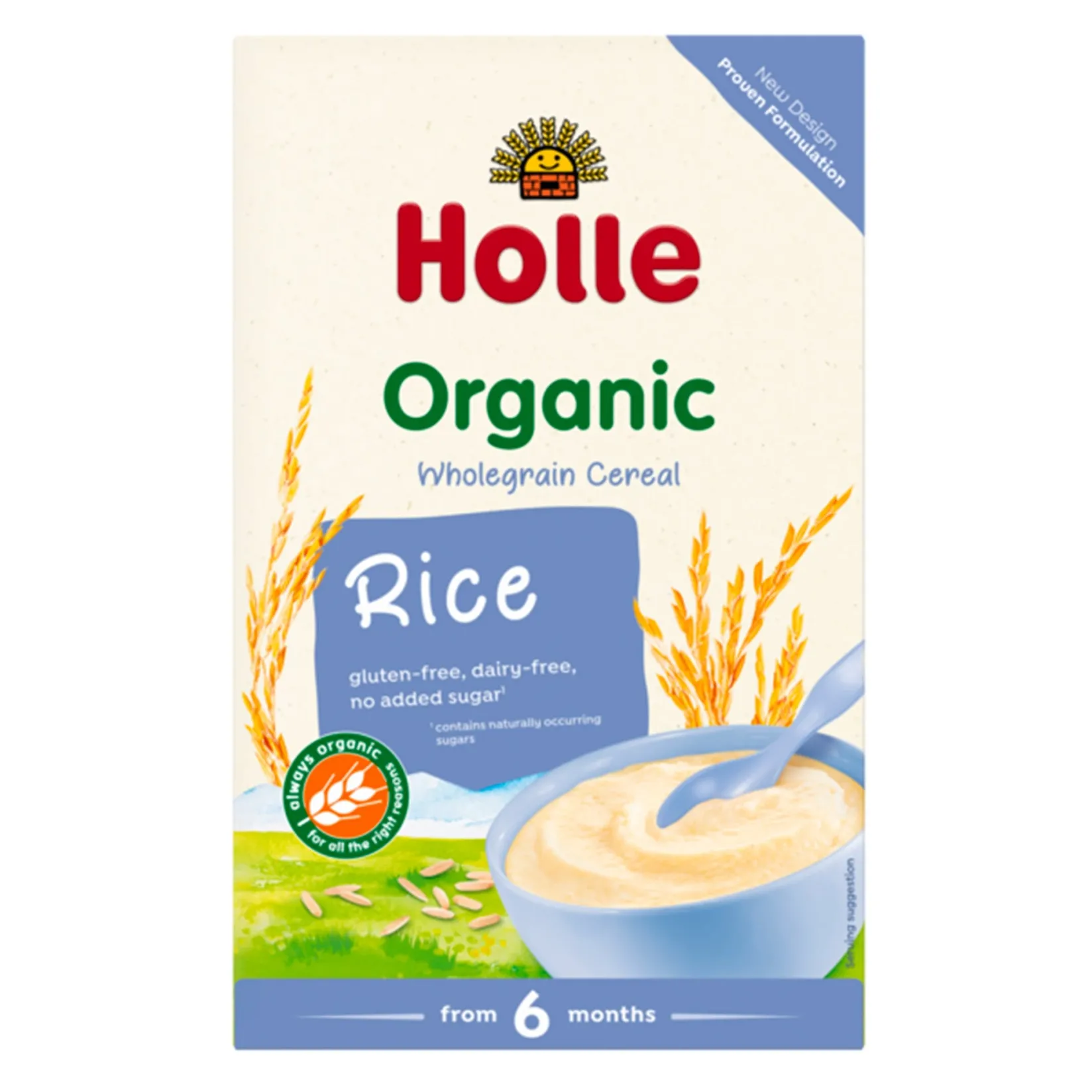 Baby Food & Snacks>Holle Organic Rice Porridge (from 6 months)