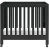Outlet Origami Mini Crib - Black Finish Cribs & Mattresses|Cribs & Mattresses