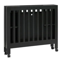 Outlet Origami Mini Crib - Black Finish Cribs & Mattresses|Cribs & Mattresses