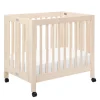 Origami Mini Crib - Washed Natural Cribs & Mattresses|Cribs & Mattresses