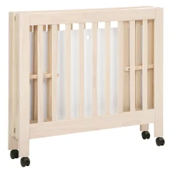 Origami Mini Crib - Washed Natural Cribs & Mattresses|Cribs & Mattresses