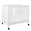 Clearance Origami Mini Crib - White Finish Cribs & Mattresses|Cribs & Mattresses