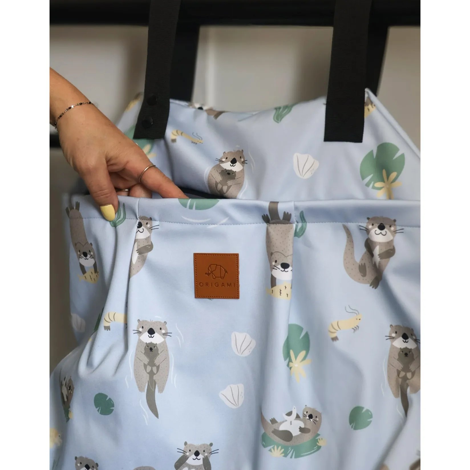 Diaper Bags|Diaper Bags>Origami Otters Large Wetbag