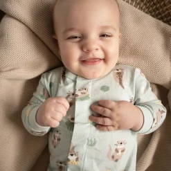 Preemie Clothing|Pajamas>Colle Colle Otters Magnetic Pajamas P-18m Blue