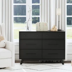Storage Furniture>DaVinci Otto 6-Drawer Dresser - Ebony