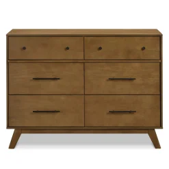 Outlet Otto 6-Drawer Dresser - Walnut Storage Furniture