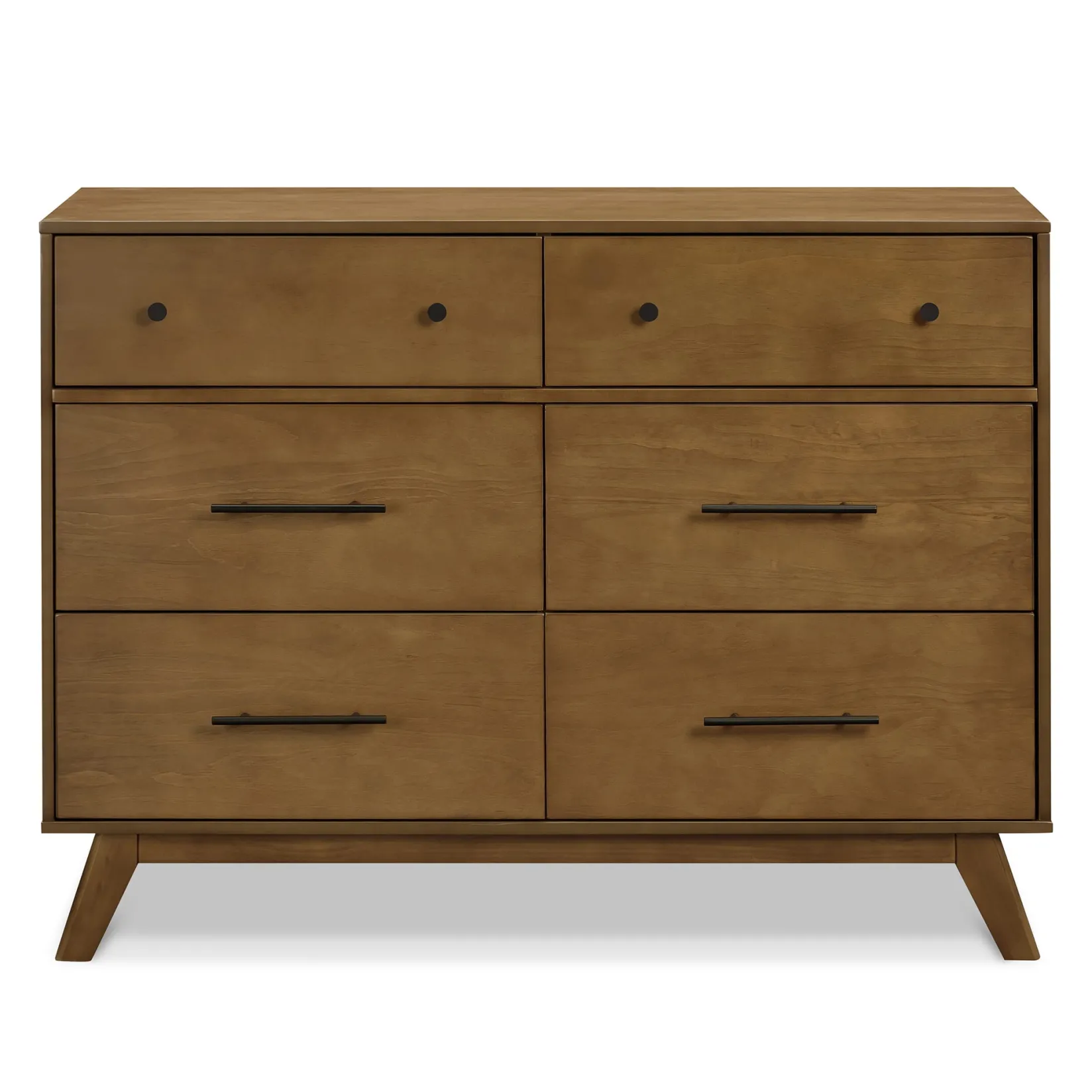 Outlet Otto 6-Drawer Dresser - Walnut Storage Furniture