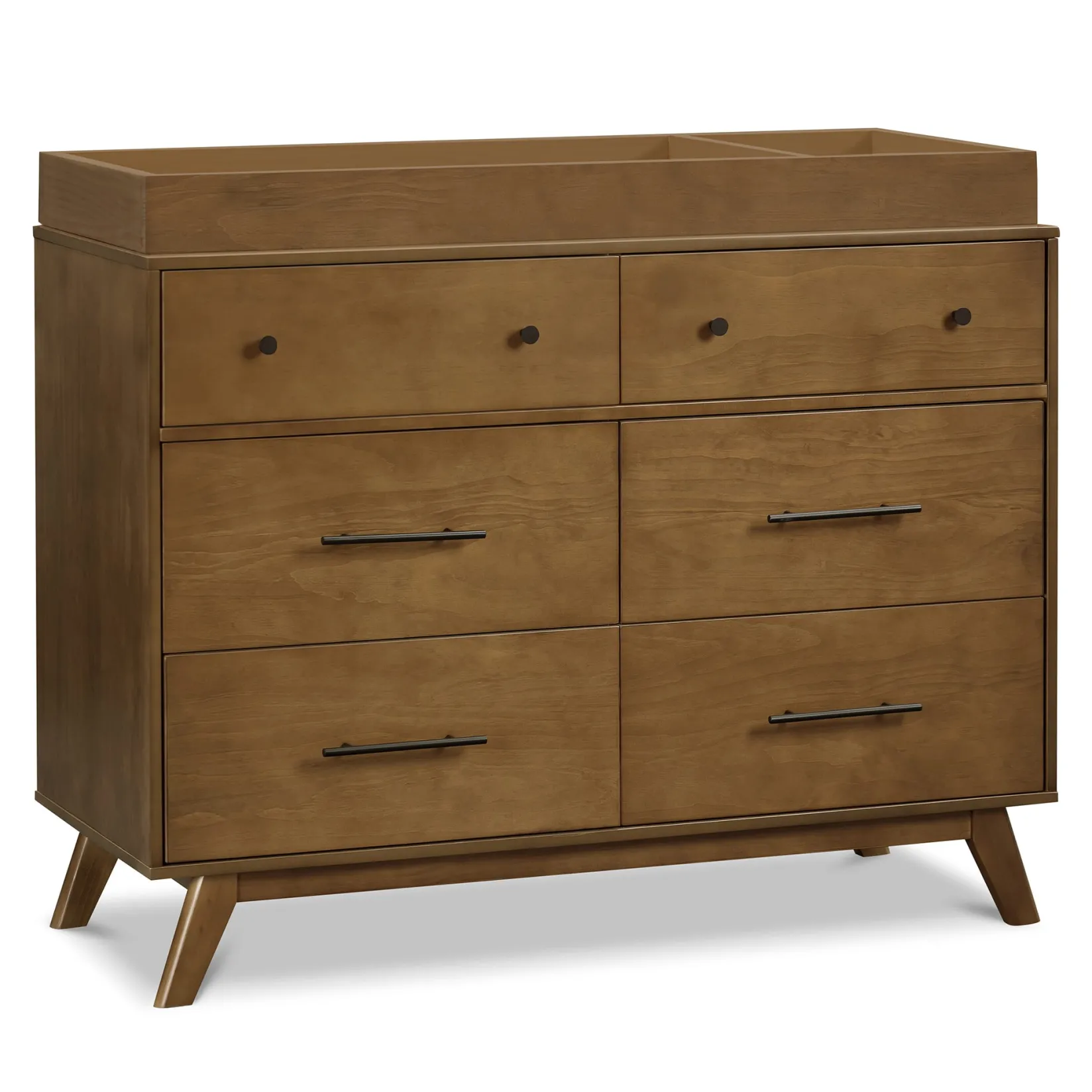 Outlet Otto 6-Drawer Dresser - Walnut Storage Furniture