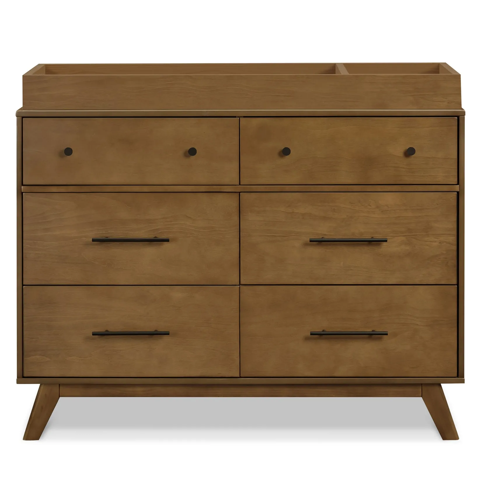 Outlet Otto 6-Drawer Dresser - Walnut Storage Furniture