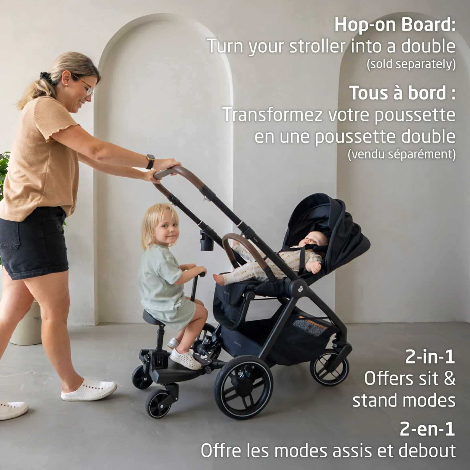 Strollers|Strollers & Trailers>Maxi-cosi Oxford Stroller - Essential Black