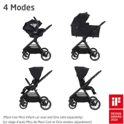Outlet Oxford Stroller - Twillic Black Kids Strollers|Strollers & Trailers