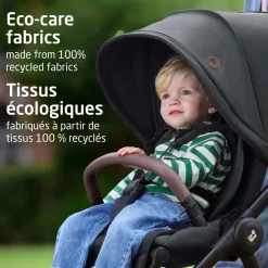 Outlet Oxford Stroller - Twillic Black Kids Strollers|Strollers & Trailers