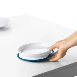 Discount Stick and Stray Suction Plate - Navy Kids Plates & Placemats|Tableware