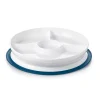 Hot Stick and Stray Suction Divided Plate -Navy Kids Plates & Placemats|Tableware