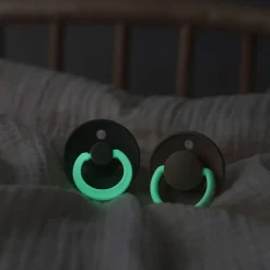 Pacifiers & Clips|Pacifiers & Clips>Bibs Pacifier (2) 0-6m - Glow Sage (Size 1)