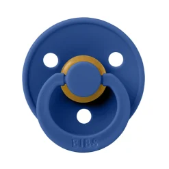 Pacifiers & Clips|Pacifiers & Clips>Bibs Pacifier (2) 0-6m - Vanilla/Cornflower (Size 1)