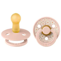 Pacifiers & Clips|Pacifiers & Clips>Bibs Pacifier 6-18m (2) - Studio Jasmine Blush Mix (Size 2)