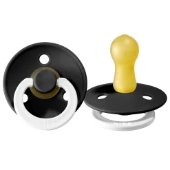 Discount Pacifier 6-18m (2) - Glow Black (Size 2) Pacifiers & Clips|Pacifiers & Clips