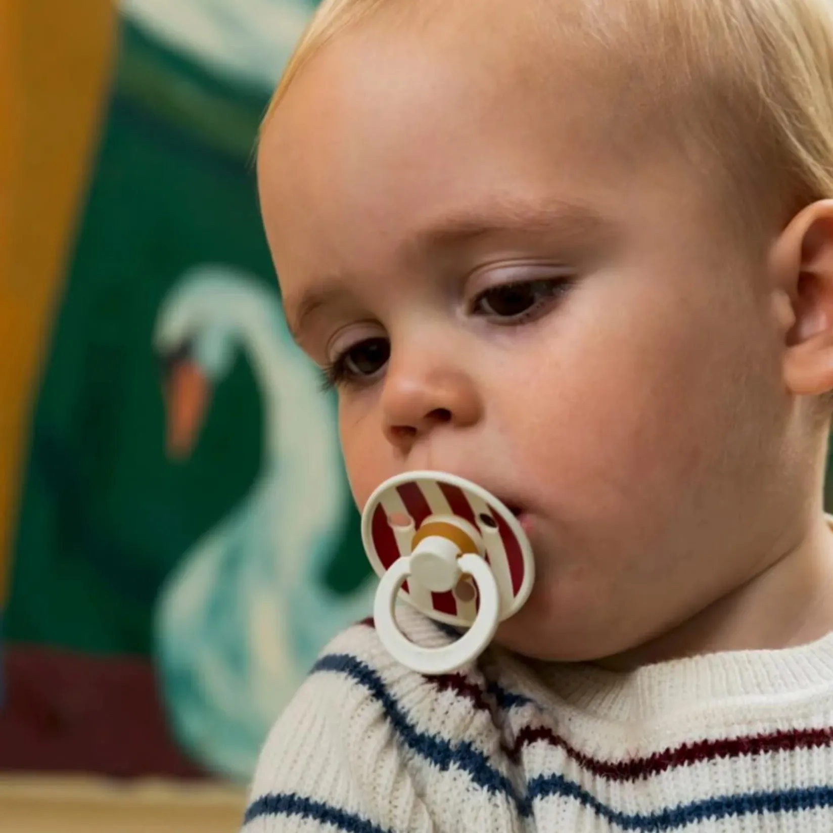 Hot Pacifier 0-6m (2) - Holiday Print Limited Edition (size 1) Pacifiers & Clips|Pacifiers & Clips