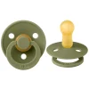 Pacifiers & Clips|Pacifiers & Clips>Bibs Pacifier 6-18m (2) - Olive (Size 2)