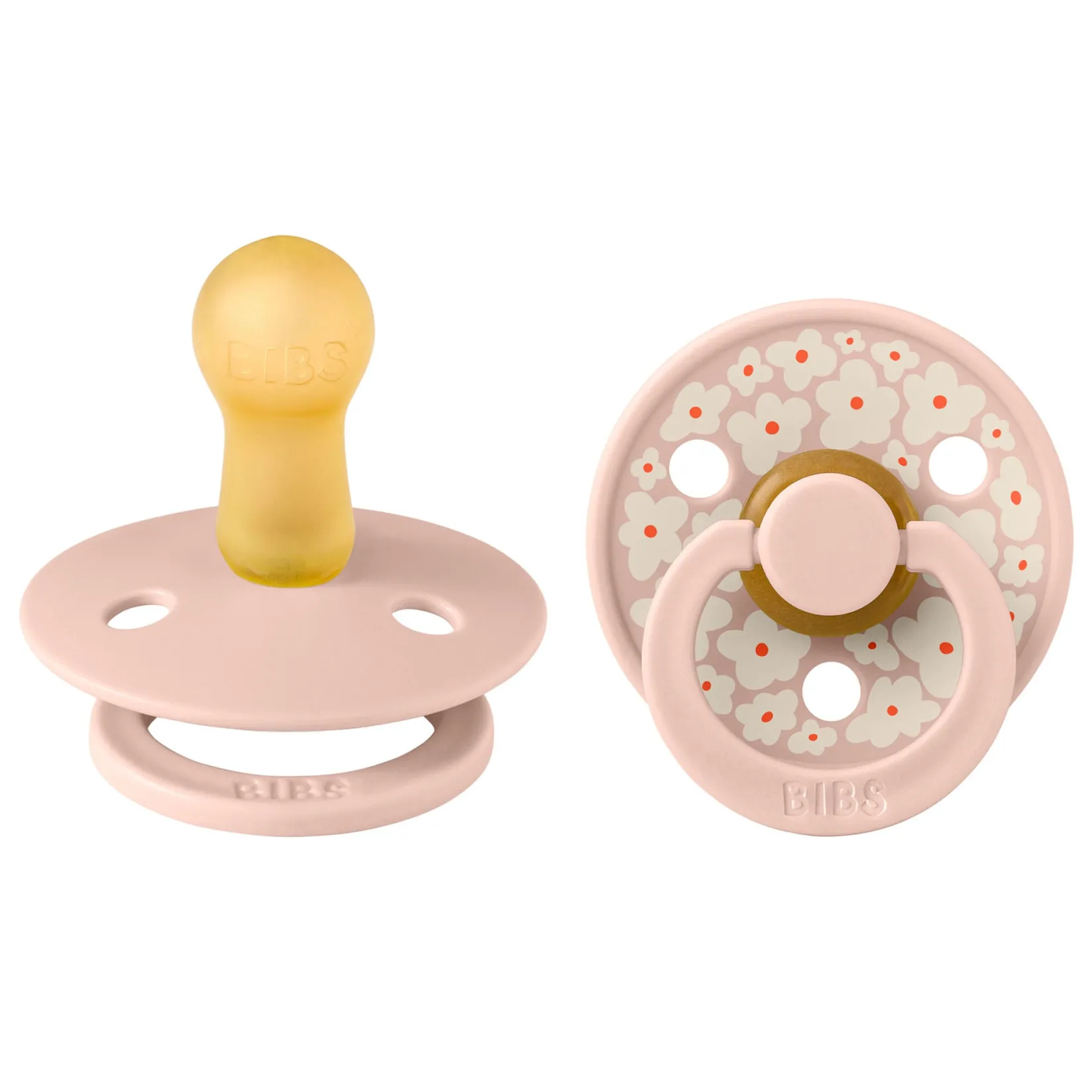 Pacifiers & Clips|Pacifiers & Clips>Bibs Pacifier 0-6m (2) - Studio Jasmine Blush Mix (Size 1)